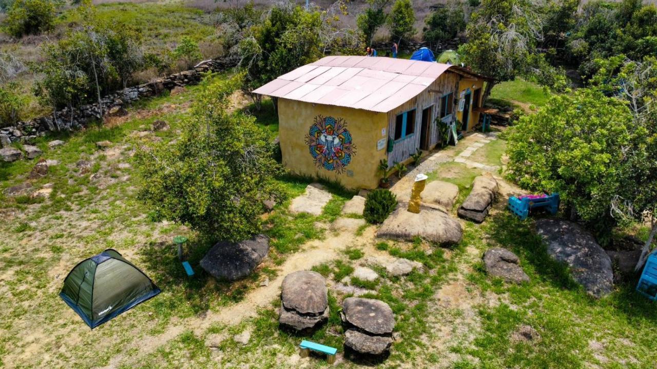 Campo Karst, Hospedaje Y Campamento De Montana Hotel Zapatoca Bagian luar foto