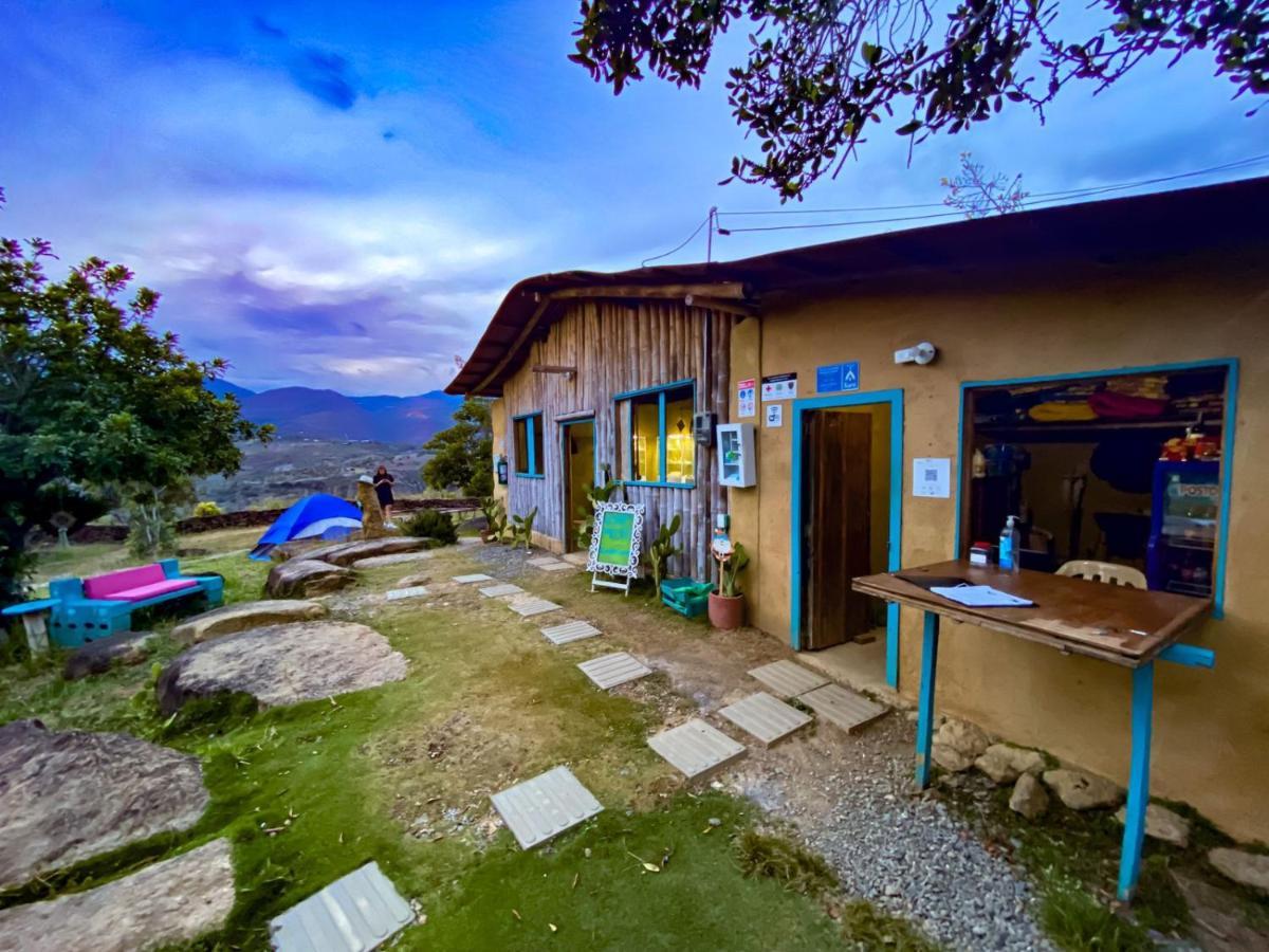 Campo Karst, Hospedaje Y Campamento De Montana Hotel Zapatoca Bagian luar foto