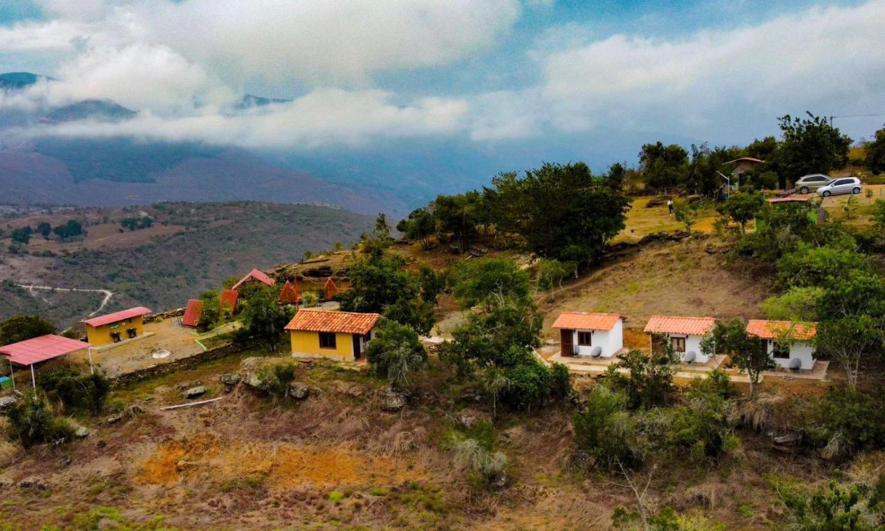 Campo Karst, Hospedaje Y Campamento De Montana Hotel Zapatoca Bagian luar foto